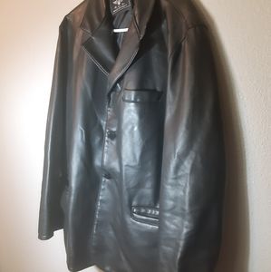 Reportage Men's Faux Leather Jacket